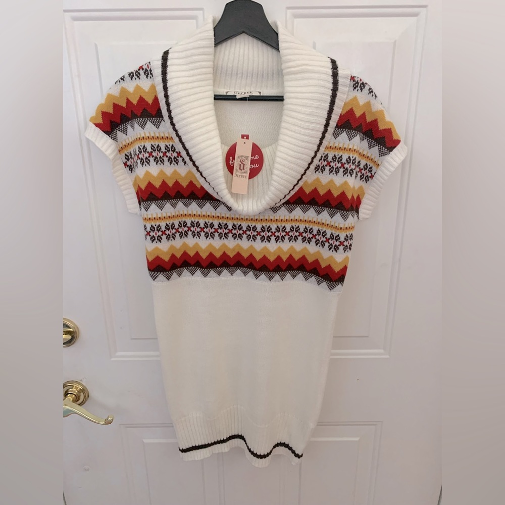 NWT Retro 60s Sweater - Women's M - Statement Sweater!